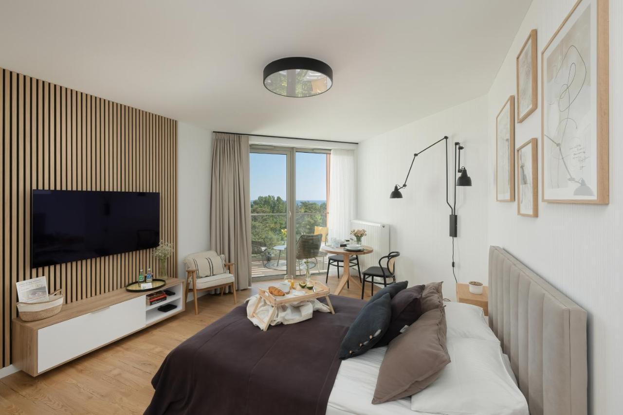 Apartament Pinea 718 z widokiem na morze Pobierowo Zewnętrze zdjęcie