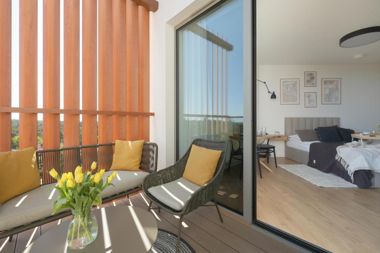 Apartament Pinea 718 z widokiem na morze Pobierowo Zewnętrze zdjęcie